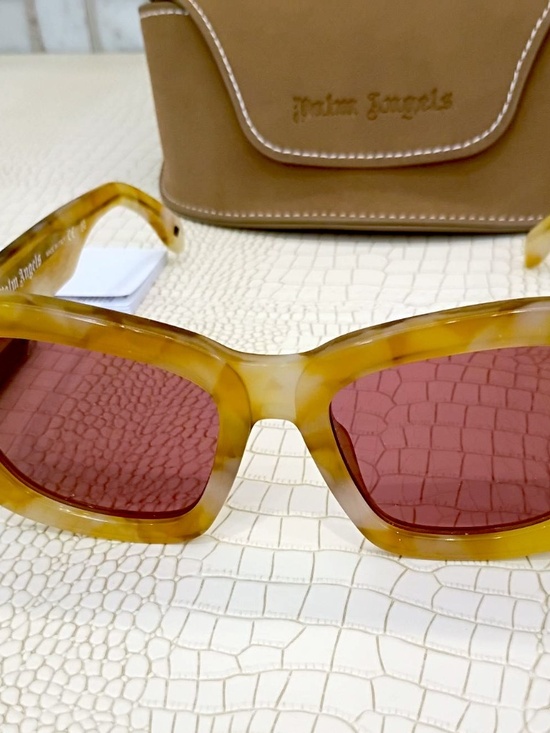 Palm Angels PERI106 MOON 2485 White Havana/Brown Gradient 54-20-145 Sunglasses main image 5